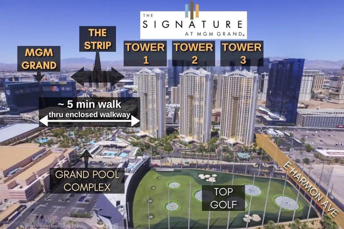 Mgm Signature, Centrally Located, Strip Views No Resort Fee Las Vegas Eksteriør bilde